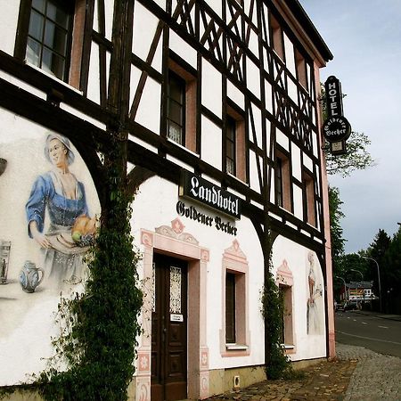 Landhotel Goldener Becher Limbach-Oberfrohna Exterior foto